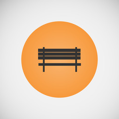 Vector vintage benches for parks and streets