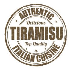 Tiramisu stamp