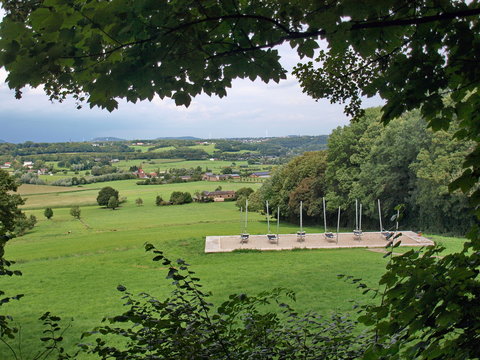 Aachen Lousberg Blick auf Laurensberg