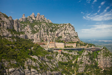 Montserrat Monastery is a spectacularly beautiful Benedictine