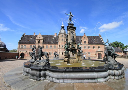 royal Danish Castle in Hillerod