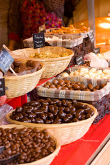 chocolate selection.