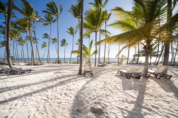 Meubelstickers Caribisch strand © alex_bendea