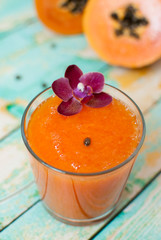 papaya smoothie