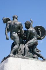 Fototapeta na wymiar Monumento ai caduti - Trieste