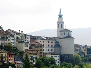 Belluno Church Town Italy