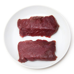 Camel meat steaks