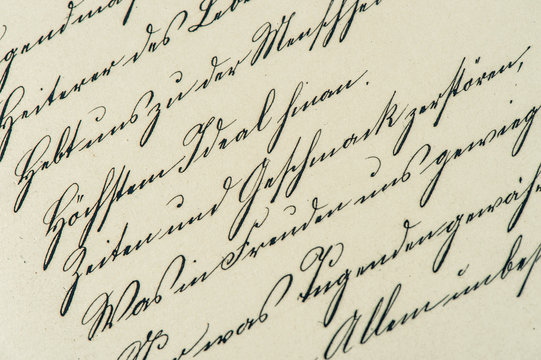 vintage handwriting. antique manuscript. aged paper
