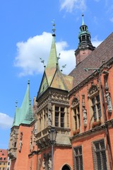 Wroclaw City Hall, poland