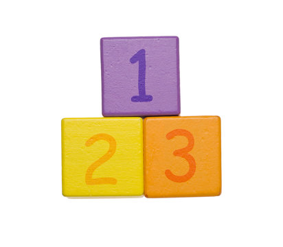 Numbered cubes