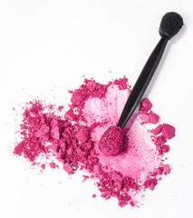 pinker Lidschatten