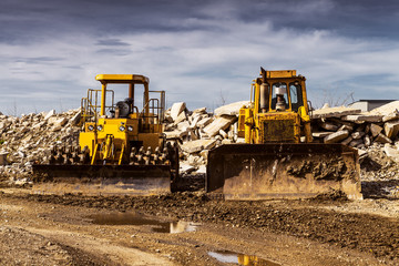 Obraz premium Construction Site
