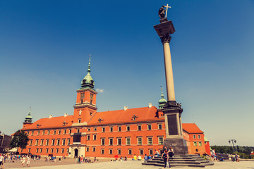 Obraz premium Old town in Warsaw