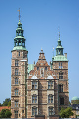 Fototapeta na wymiar Kongens Have Rosenborg Slot (Königsgarten Schloss Rosenborg) Kø