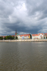 Fototapeta na wymiar Szczecin | Panorama | After storm