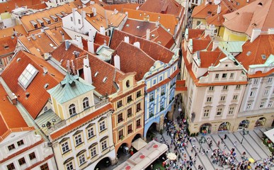Prag, Fassaden am Altst&auml;dter Ring
