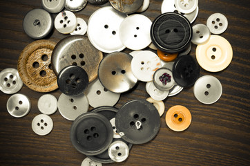 old clothing buttons