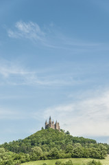 Hohenzollern Castle in Baden-Wurttemberg, Germany