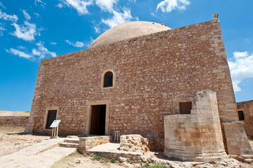 Fototapeta na wymiar Sultan Ibrahim mosque. Fortezza. Crete, Greece.