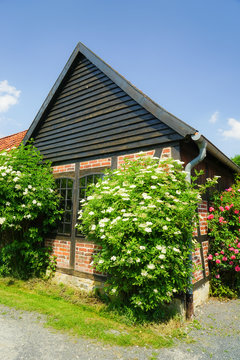 Alte Schmiede in Fachwerkbauweise