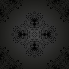 Orient Seamless Vector Pattern. Abstract Background