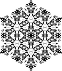 Orient Seamless Vector Pattern. Abstract Background