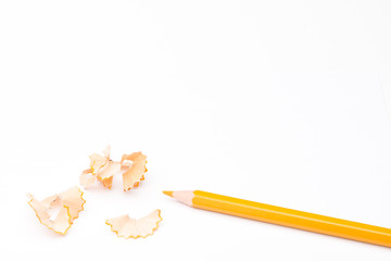 Pencil with peel for school