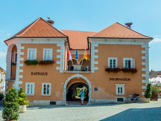 Fototapeta na wymiar Rathaus in Österreich