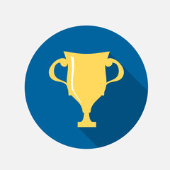 Golden cup icon