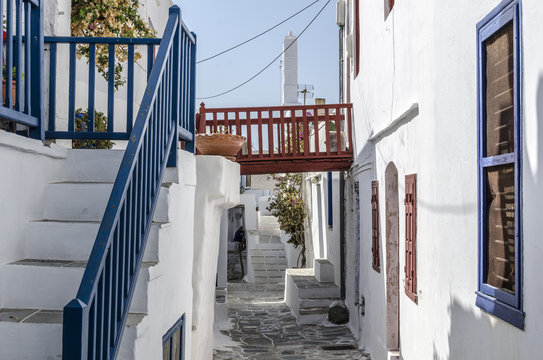 Siphnos Gasse Kastro