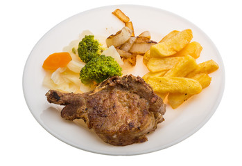 T-bone steak