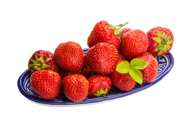 Strawberry in the bowl