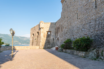 Old fortress in the mountains. Budva. Montenegro