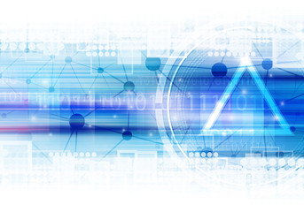 Obraz premium technology background illustration