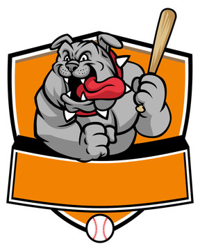 bulldog baseball mascot