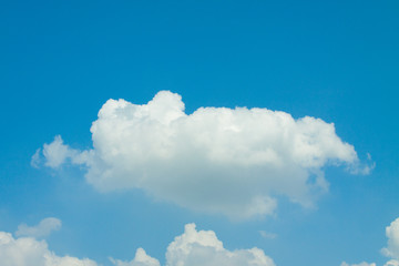 Naklejka na ściany i meble A cumulus clouds