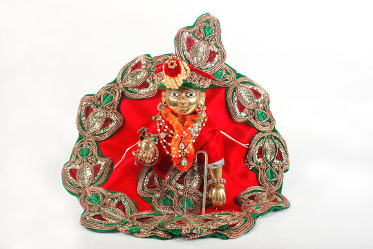 Sculpture of Lord Krishna. Laddu Gopal, Lalan
