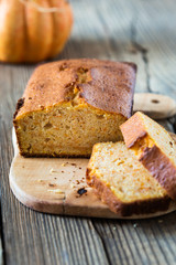 Homemade pound cake