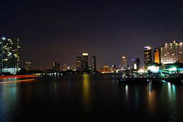Obraz premium Bangkok city at night