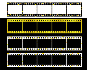 ネガフィルム風フォトフレームモミジ