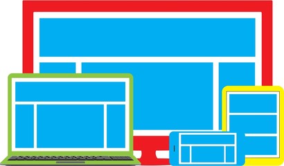 Fully responsive web site design across multiple platforms