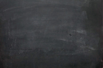 Close up of a black dirty chalkboard - obrazy, fototapety, plakaty