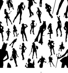 Illustration of Special Occasion Outfits