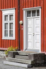 Norwegisches Hausdetail
