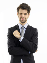 Young businessman portrait
