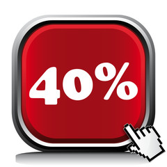 40 PERCENT ICON