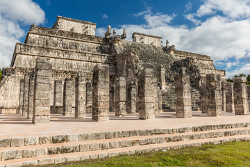 Temple of a Thousand Warriors, Chichen Itza, Mexico