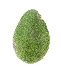 Avocado isolated on white
