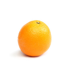 Orange. Citrus fruits on white background.