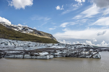 Vatnajokull glacier Iceland
